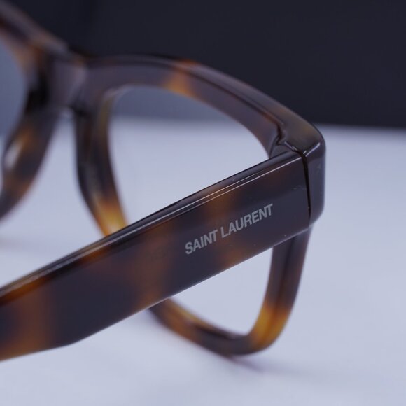 Saint Laurent SL677 003 Square Eyeglasses 54mm – Havana - Picture 11 of 11